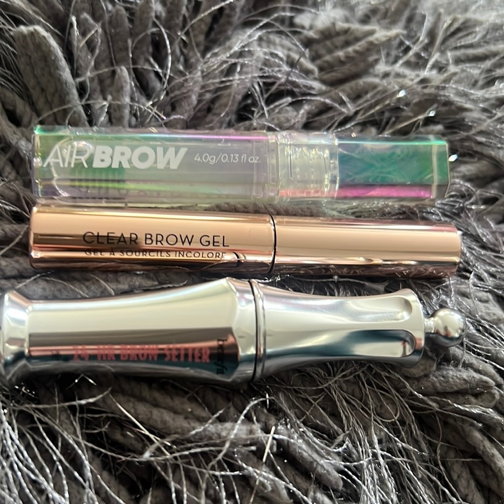 Sephora Brow Gel Bundle- Kosas full size, Benefit, Anastasia